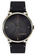 Distressed Black on Antique Bronze Watch